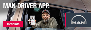 Banner für die MAN Driver App