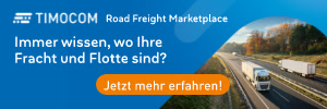 Banner für den Road Freight Marketplace von TIMOCOM